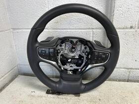 235-10210 Lexus 2022 Es350 Black Leather Steering Wheel Heated Oem