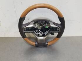 235.le1117 Lexus 17 2017 Rx350 Steering Wheel Brown Leather Woodgrain