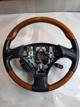 Lexus 45100-24151 2002-2010 Sc 430 Wood And Leather Steering Wheel Assembly Oem