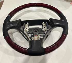 45100-33462 Lexus 2004 Es330 Cherrywood With Leather Steering Wheel Oem