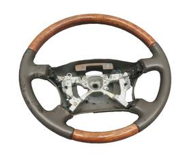 45100-50101 Lexus 1998-2000 Ls400 Steering Wheel Leather Wood Grain Oem