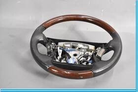 45100-50250 Lexus 07-12 Ls460 Ls460l Leather Steering Wheel With Wood Trim Oem