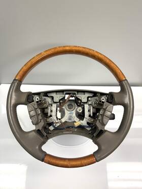 4510050221 Lexus 2001 2002 2003 Ls430 Steering Wheel With Wood Trim And Switches Oem Nice