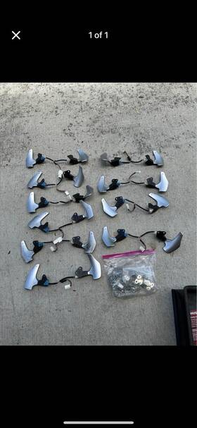 84610-53030 Lexus 06-10 Is250 Is350 Steering Whe L Paddle Shifters Switch Pair Oem