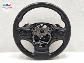 Ge40000643 Lexus 2018-23 Ls500 Steering Wheel Heated Wood Trim Switches Paddle Ebony 31k