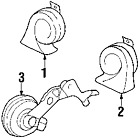 8652024050 Lexus Genuine Note Oem Horn