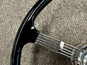 St3026blk-gm Limeworks Hot Rod Parts 1935-37 Style 16 Inch Banjo Steering Wheel Kit Black Cap Final Sale Fact 2nd Item