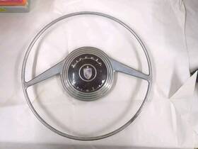 26h-3634 Lincoln 1947 V12 Horn Ring Dated Factory Fomoco