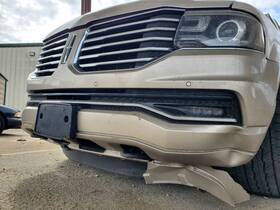 5618712 Lincoln Used Steering Wheel Fits 2017 Navigator Grade A