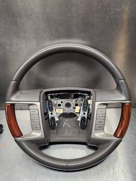 7a1z-3600-ce Lincoln 2007 07 Mkx Steering Wheel With Accessory Controls Gray Oem