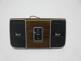 E8vc-13k802-awa Lincoln 1985-89 Town Car Wood Grain Horn Pad Black Buttons P/n