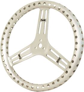 52-56866 Longacre Racing Products Steering Wheel 15in Flat And Drilled