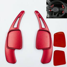 Wba417r Loyal Red Aluminum Steering Wheel Shift Paddle Extension Fits 20-23 B9 A4 S4 Allroad