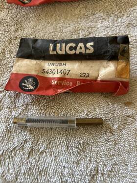 54301407 Lucas Nos Horn Brush Tr4 6 250 Spitfire Mg
