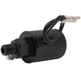 13283346 Luxfineparts Black Solenoid Valve For Train Horn Air Tank Compressor 1/4 Inch Tube 12v 200psi