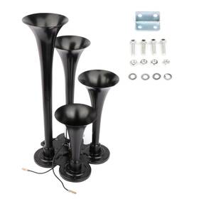 13283382 Luxfineparts For Truck Pickup Ford Chevy Ram Toyota 4 Trumpet Train Air Horn Kit Loud