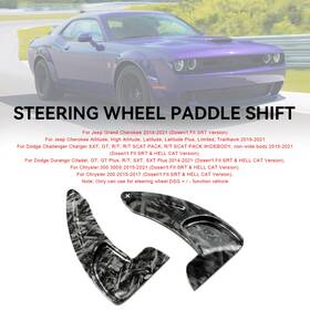 C160-a044-b Madhornets Steering Wheel Shift Paddle Extension Shifter Trim For Dodge Challenger Charger