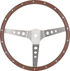121626-a00 Mahagonery Bolt Laminated 3 15 Steering Ford Classic Mustang Wood Wheel Riveted