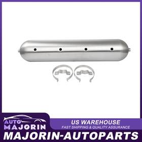 Ma177672j01 Majorin-autoparts 33 Inch Seamless For Air Tank Ride Suspension System 9 Port 5 Gallon Raw Aluminum