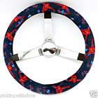 Mana Hand Made Steering Wheel Covers Marvel Spiderman Swcspid
