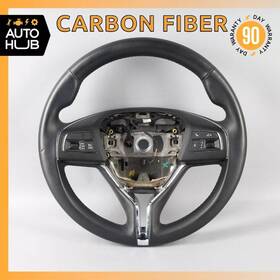 06700135010 Maserati 14-20 Ghibli M157 S Q4 Quattroporte M156 Steering Wheel Carbon Oem 26k