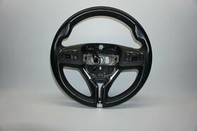 1033614 Maserati Ghibli Steering Wheel Leather Black 2014 2015 2016 Oem