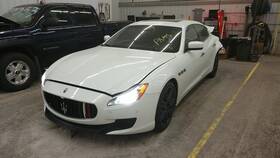 238.ma1t14 Maserati Steering Column For 2014 Quattropo Assy Blk