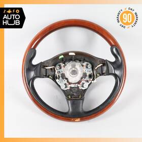 27328200 Maserati 08-19 Granturismo M145 Steering Wheel Rosewood Black Oem