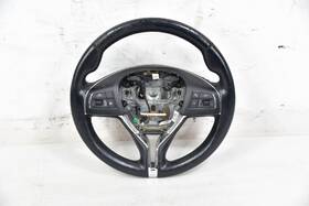670044539 Maserati 14-21 Quattro Ghibli Black Leather Steering Wheel W Paddle Shifter Oem