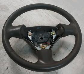 Mazda 235.mz1j03 2003 2.0l Protege Automatic Beige Rubber Steering Wheel Oem