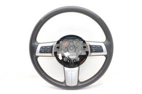 235.mz1o12 Mazda 09-15 Mx-5 Miata Nc Black Steering Wheel With Media And Cruise Controls