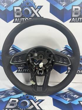 6348835 Mazda 2017-2018 3 Left Side Steering Wheel With Cruise Switch Oem