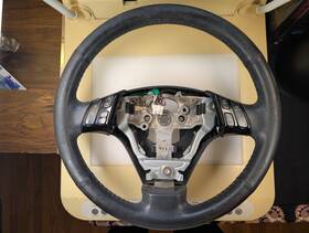 Mazda 8b36v00 Oem Gen 1 2007 2008 2009 3 Mazda3 Steering Wheel Black Leather