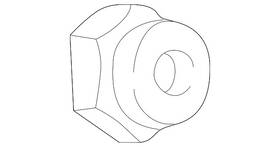 9994-81-200 Mazda Genuine Steering Wheel Nut