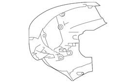 Bbm7-32-049-02 Mazda Genuine Steering Wheel Back Cover