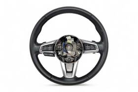 N243-32-982-02 Mazda Mx-5 16-20 Miata Wheel Assembly With Audio Cruise Control D008 Oem 2016