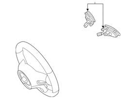 000-460-59-02-9e38 Mercedes-benz Genuine Steering Wheel