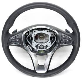 000-460-69-03-9e38 Mercedes-benz Oem Steering Wheel For Gls-class Suv Leather