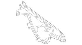 Mercedes-benz 000-464-31-00-64 Genuine Mercedes-benz Steering Wheel Trim