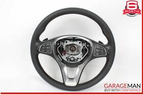 0004605403 Mercedes-benz 16-19 W166 Gle400 Front Left Driver Side Steering Wheel Black Oem