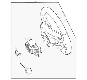 099-460-88-08-64-8u00 Mercedes-benz Genuine Steering Wheel