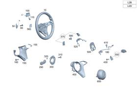 099-464-41-10 Mercedes-benz Genuine Contact Plate