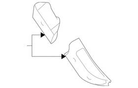 164-460-06-95-7f07 Mercedes-benz Genuine Cover