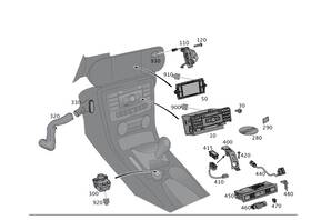 172-900-03-12 Mercedes-benz Genuine Control Unit