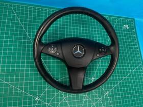 2044601203 Mercedes-benz 08-12 Glk Driving Steering Wheel Black Oem