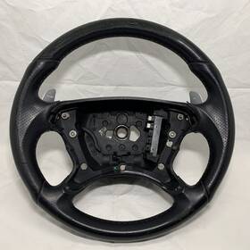 2094601903 Mercedes-benz 07-09 E63 Cls63 Amg W211 Steering Wheel Paddle Shifters Black Oem Worn
