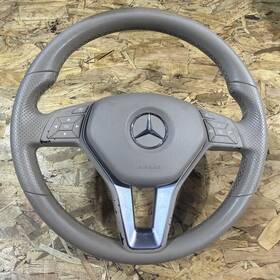 2184600603 Mercedes -benz 12-18 W218 Cls550 E550 E400 Steering Wheel Beige With Paddle Shifters Oem
