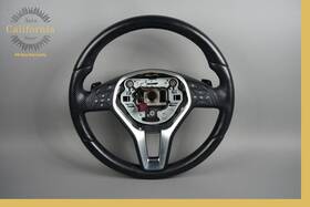 2184602318 Mercedes-benz 14-16 W212 E350 E550 3 Spoke Sport Steering Wheel Black Heated Oem