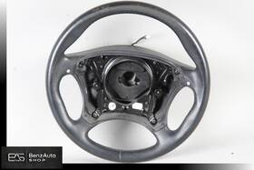 2204602303 Mercedes-benz 03-06 W220 S55 Cl55 Amg Sport Steering Wheel With Paddle Shifters Oem