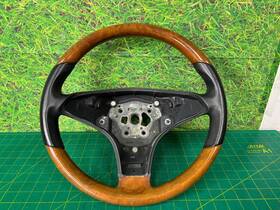 2304602618 Mercedes-benz 09-12 R171 Slk350 3 Spoke Steering Wheel Wood Oem